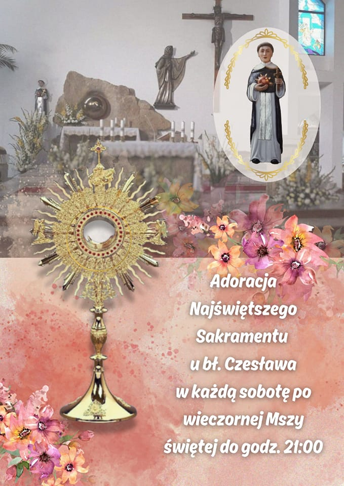 SOBOTNIE ADORACJE NAJŚWIĘTSZEGO SAKRAMENTU