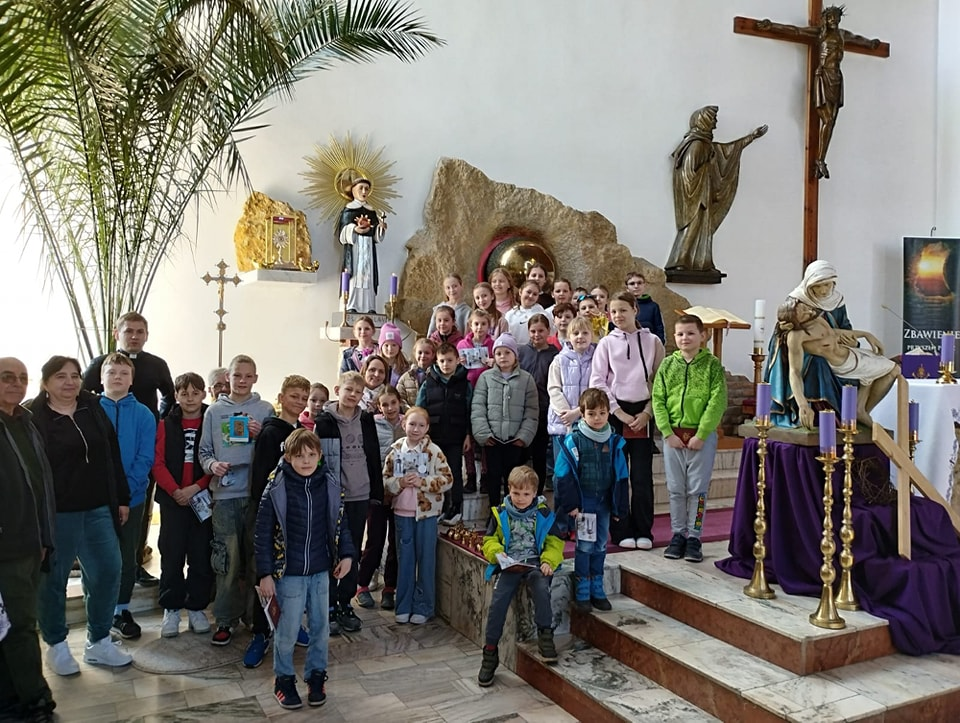 PIELGRZYMKA DZIECI Z PARAFII ŚW. JÓZEFA Z OPOLA-SZCZEPANOWIC