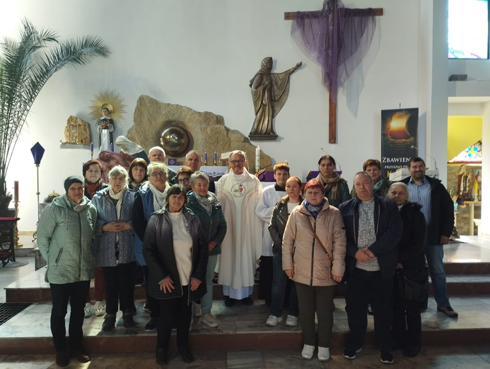 PIELGRZYMKA Z PARAFII ŚW. KATARZYNY ALEKSANDRYJSKIEJ w RUDNIKU