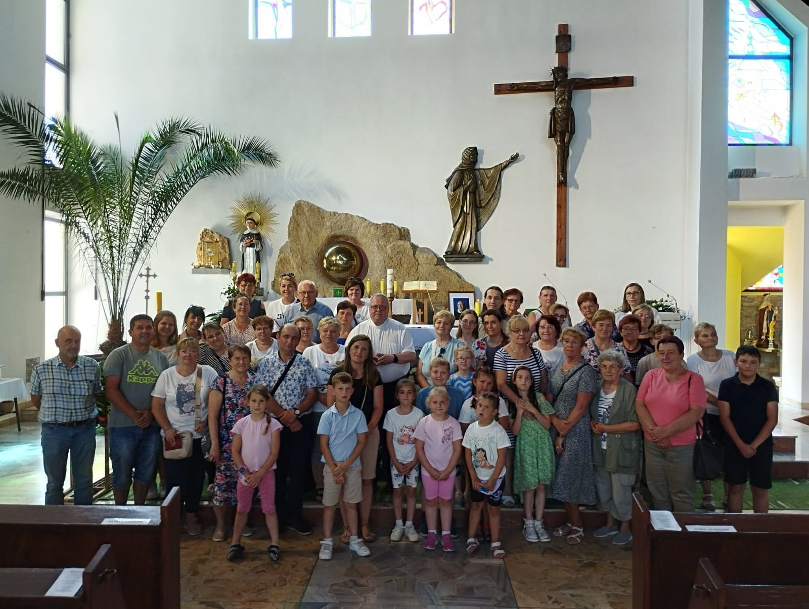 JUBILEUSZOWA PIELGRZYMKA PARAFIAN KSIĘDZA NORBERTA