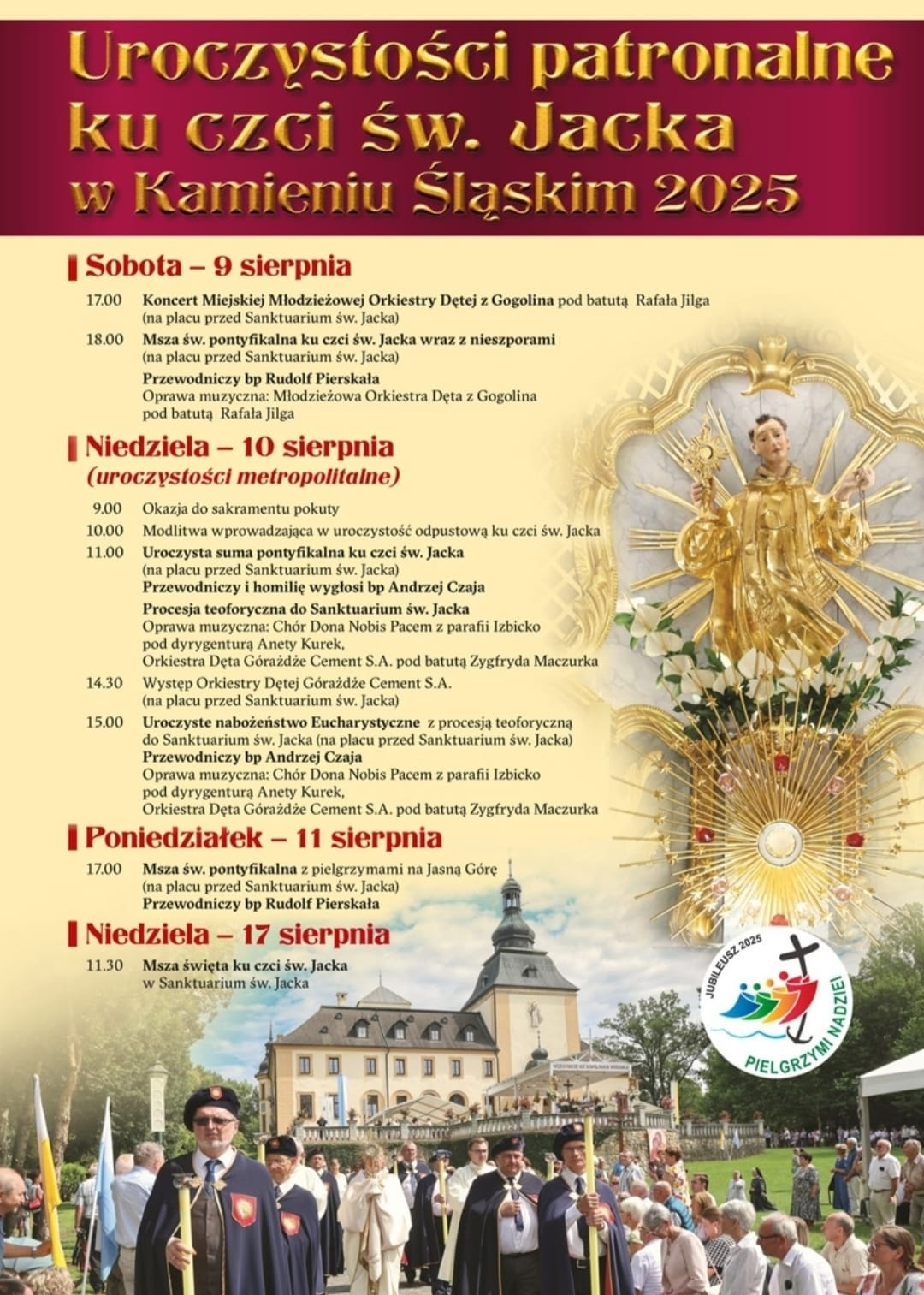 UROCZYSTOŚCI ODPUSTOWE KU CZCI ŚW. JACKA