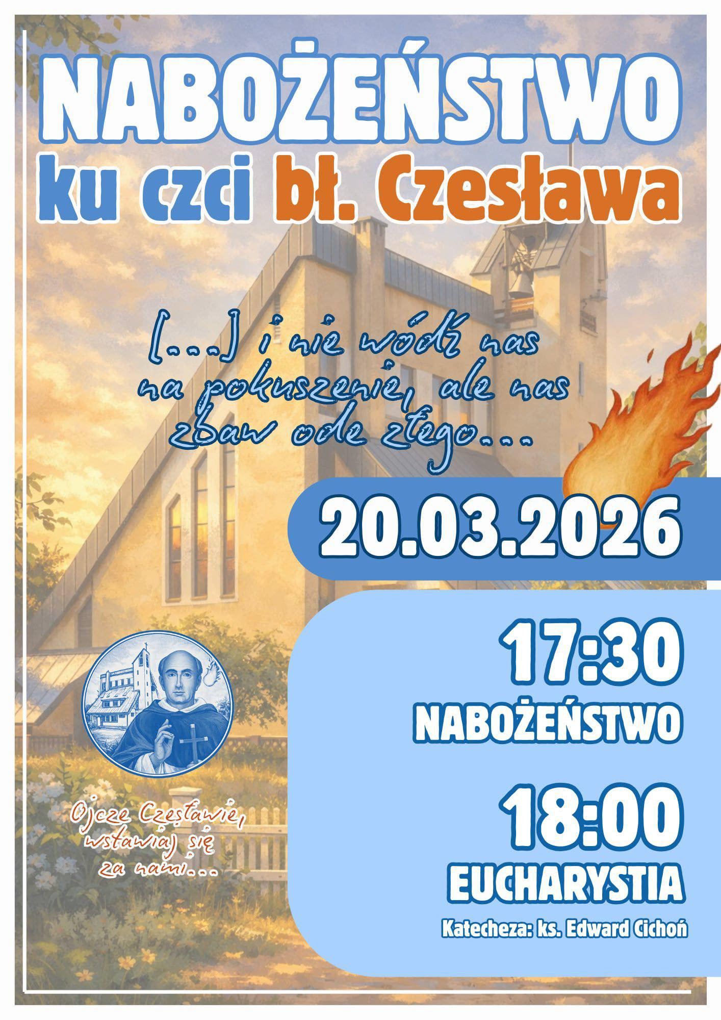 NABOŻEŃSTWO KU CZCI BŁ. CZESŁAWA