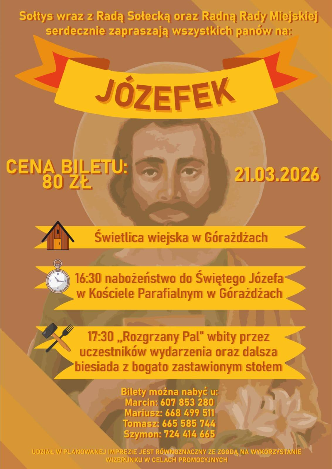 JÓZEFEK 2026