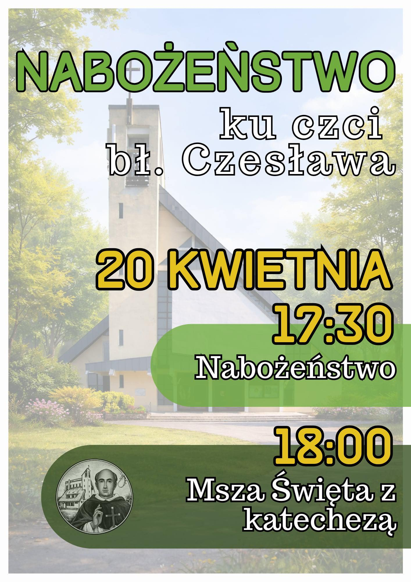 NABOŻEŃSTWO KU CZCI BŁ. CZESŁAWA